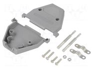 Enclosure for connectors: D-Sub; D-Sub 37pin,D-Sub HD 62pin ENCITECH