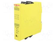 Module: safety relay; 24VDC; for DIN rail mounting; SENTRY; IP20 ABB