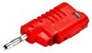 4MM BANANA PLUG, STACKABLE, 36A, RED