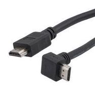 HDMI 2.1 CABLE, M/RA-UP-M, LSZH, BLK, 2.0M 52AK0516