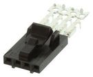 WIRE-BOARD CONNECTOR RECEPTACLE, 4 POSITION, 2.54MM