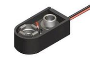 BATTERY HOLDER, 9V, SNAP ON