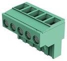 TERMINAL BLOCK, PLUGGABLE, 4WAY, 30-12AWG, HAR-FLEXICON