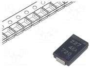 Capacitor: tantalum-polymer; low ESR; 220uF; 4VDC; V; 2917; SMD KEMET