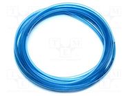 Pneumatic tubing; max.15bar; L: 20m; r bending min: 13mm; blue SMC