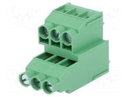 PCB terminal block; angled 90°; 6.35mm; ways: 6; on PCBs; 4mm2 DEGSON ELECTRONICS