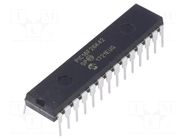 IC: PIC microcontroller; 64kB; 64MHz; 2.3÷5.5VDC; THT; DIP28; PIC18 MICROCHIP TECHNOLOGY