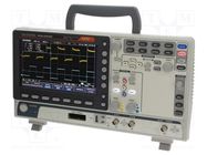 Oscilloscope: mixed signal; Ch: 2; 200MHz; 1Gsps; 10Mpts; MSO-2000E 