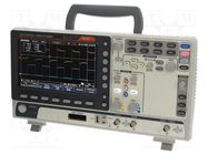 Oscilloscope: mixed signal; Ch: 2; 100MHz; 1Gsps; 10Mpts; MSO-2000E 