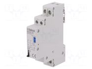 Relay: installation; bistable,impulse; NO x2; Ucoil: 24VDC; BI; 20A ISKRA