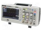 Oscilloscope: digital; Ch: 2; 50MHz; 500Msps (in real time); 7ns AXIOMET