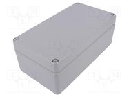 Enclosure: multipurpose; X: 120mm; Y: 220mm; Z: 81mm; ALUEIN-RJ; grey RAYCHEM RPG