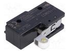 Microswitch SNAP ACTION; 15A/125VAC; 6A/30VDC; SPDT; ON-(ON) OMRON