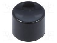 Button; Actuator colour: black; 8000 series APEM