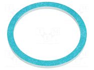 Gasket; composite; Thk: 2mm; Øint: 32mm; Øout: 38mm; M32; -40÷300°C HUMMEL