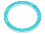 Gasket; composite; Thk: 2mm; Øint: 20mm; Øout: 25mm; M20; -40÷300°C HUMMEL