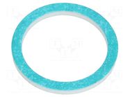Gasket; composite; Thk: 1.5mm; Øint: 15.2mm; Øout: 19mm; PG9 HUMMEL