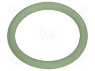O-ring gasket; FPM; Thk: 2mm; Øint: 33mm; PG29; green; -40÷200°C HUMMEL