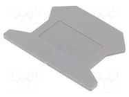 End piece; grey; UK; polyamide PHOENIX CONTACT