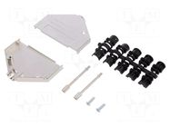 Enclosure for connectors: D-Sub; D-Sub 37pin,D-Sub HD 62pin ENCITECH