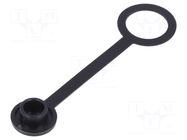 Protection cover; Jack 6,3mm socket CLIFF