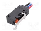 Microswitch SNAP ACTION; 5A/250VAC; 5A/30VDC; SPDT; ON-(ON); IP67 OMRON Electronic Components