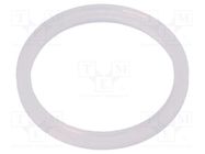 Gasket; polyetylene; Thk: 2mm; Øint: 20mm; Øout: 24mm; M20; -30÷70°C HUMMEL