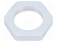 Nut; M20; polyamide; 27mm; Thread: metric; Pitch: 1.5 FIBOX