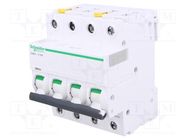 Circuit breaker; 400VAC; Inom: 3A; Poles: 4; for DIN rail mounting SCHNEIDER ELECTRIC