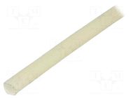 Insulating tube; fiberglass; -25÷155°C; Øint: 3mm; 5kV/mm; reel ZDIII