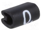 Markers; Marking: 0; 1.5÷2mm; PVC; black; -45÷70°C; leaded TE Connectivity