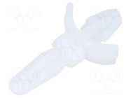 Assembly stud; polyamide; L: 3.2mm; latch/latch; Ø2: 3.18mm ESSENTRA