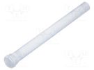 Fiber for LED; round; Ø5mm; Front: convex; straight MENTOR