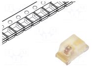 LED; red; SMD; 0603; 1.4÷4mcd; 2VDC; 1.6x0.8x0.8mm; 20mA; λd: 650nm ROHM SEMICONDUCTOR
