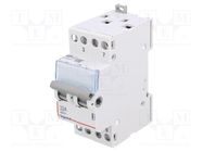 Module: toggle switch; 400VAC; 32A; IP20; for DIN rail mounting LEGRAND
