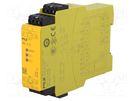 Module: safety relay; PNOZ e3.1p; Usup: 24VDC; IN: 2; OUT: 5; IP40 PILZ