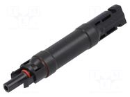 Coupler; IP67; straight; 30A; 10.3x38mm; solar male,solar female NINIGI