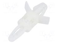PCB distance; polyamide; L: 7.9mm; snap fastener; natural DREMEC