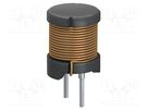 Inductor: wire; THT; 82uH; 1A; 160mΩ; ±10%; Ø9.5x10.5mm; Pitch: 5mm FASTRON