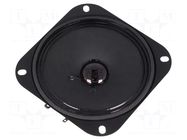 Loudspeaker; 20W; 4Ω; Ø100x36mm; 100÷13000Hz; Sound level: 90dB VISATON