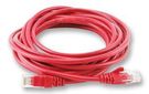 ETHERNET CABLE, CAT5E, 14FT, RED