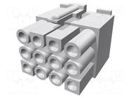 Connector: wire-wire/PCB; plug; Standard .093"; male/female MOLEX