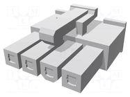 Connector: wire-wire/PCB; plug; female; PIN: 4; Mini-Fit Jr; 600V MOLEX