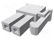 Connector: wire-wire/PCB; plug; female; Mini-Fit Jr; 4.2mm; PIN: 2 MOLEX