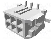 Connector: wire-board; socket; male; Micro-Fit 3.0; 3mm; PIN: 6 