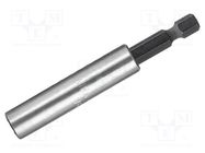 Holders for screwdriver bits; Socket: 1/4"; Overall len: 58mm WIHA