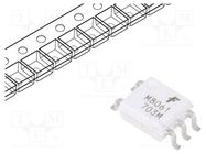 Optocoupler; SMD; Ch: 1; OUT: open collector; 3.75kV; 40kV/μs ONSEMI