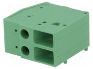 Connector: PCB terminal block; terminal; 32A; 630V; straight; 1x2 DEGSON ELECTRONICS