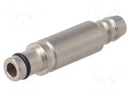 Contact; male; pipe ID Ø6mm; Mech.durability: 10000cycles; brass HARTING