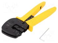 Tool: for crimping; Features: tool without dies; terminals HARTING